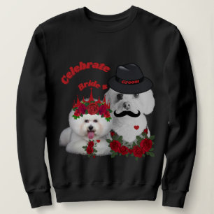 Célébrez le sweatshirt de mariée et de marié