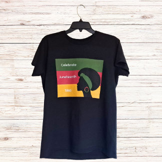 Célébrez le T-Shirt pour femmes Juneteenth 1865