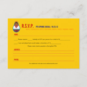 Célébrez l'événement RSVP de culture et de