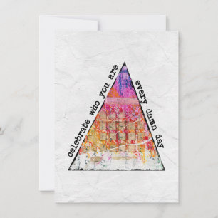 Célébrez qui vous êtes Carte de voeux