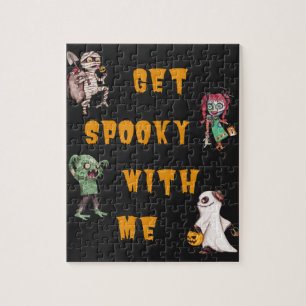 Célébrons Halloween avec moi Puzzle de monstre