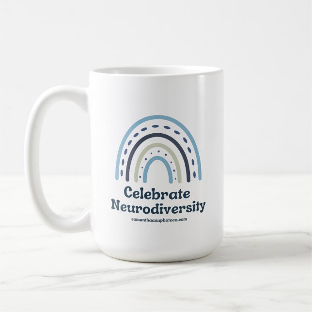 Célébrons la Mug de la neurodiversité (Gauche)