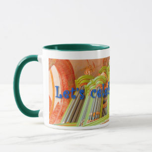 Célébrons les orgues - mug vert