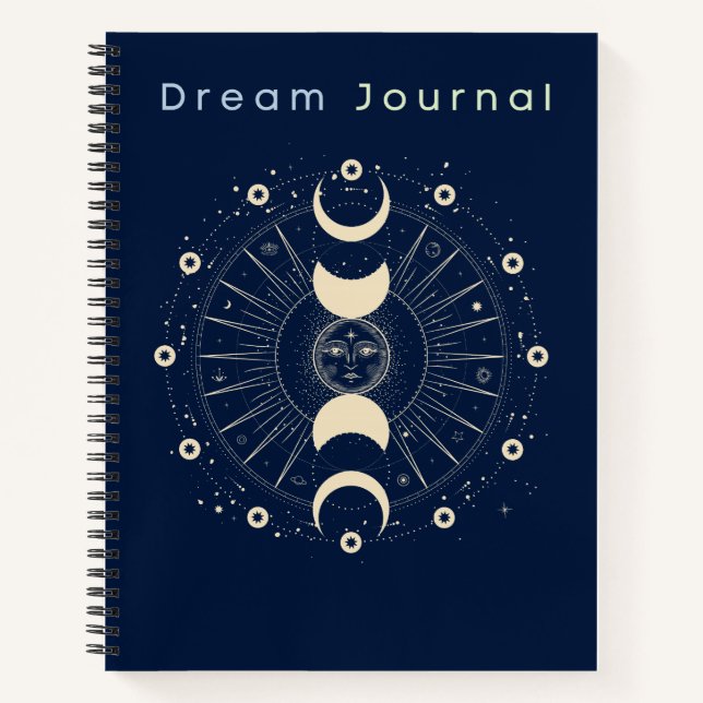 Céleste et Astrologie Theme Dream Journal (Devant)