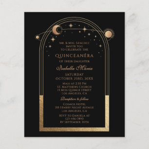 Céleste Quinceañera Or Noir