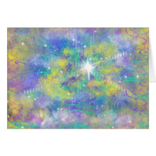 Céleste Star de Noël Christian Art Bible Citation