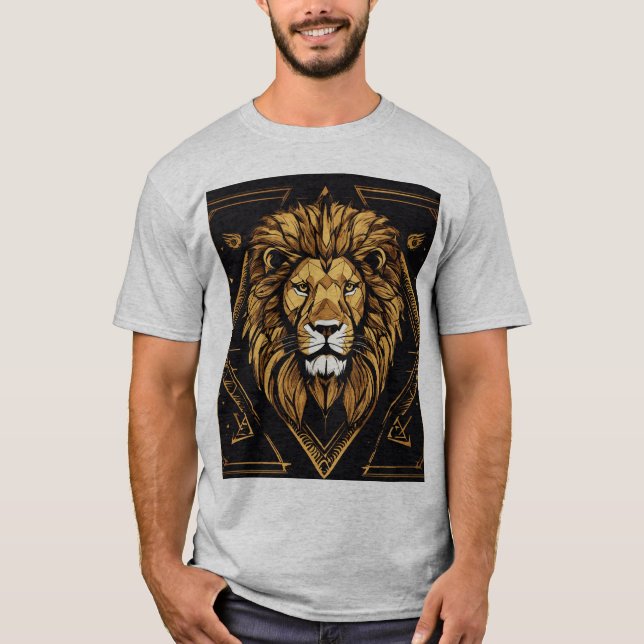Celestial Lion T-Shirt – PremiuMen's Basic T-Shirt (Devant)