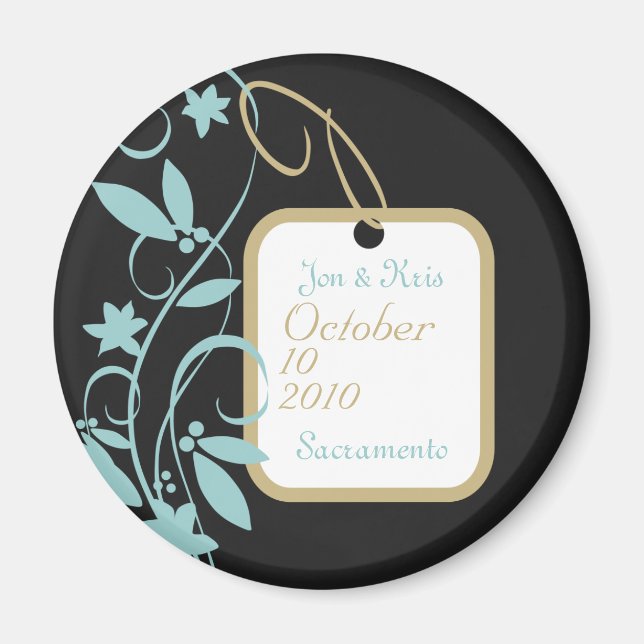 Celia Save the Date Magnet (Devant)