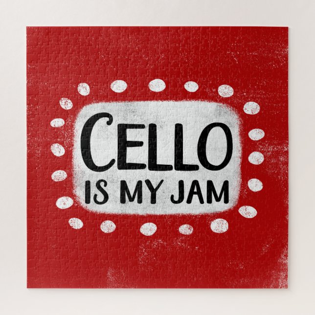 Cello Est Mon Jam Jigsaw Puzzle (Vertical)