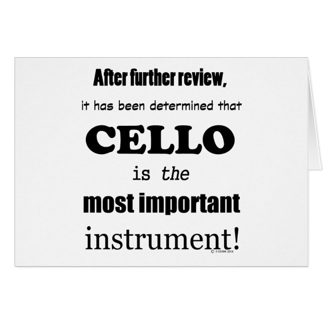 Cello le plus important (Devant horizontal)