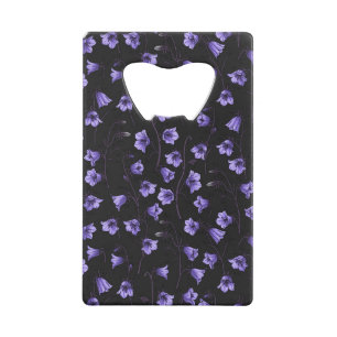 Cellules bleues de minuit, cloches, Bellflowers