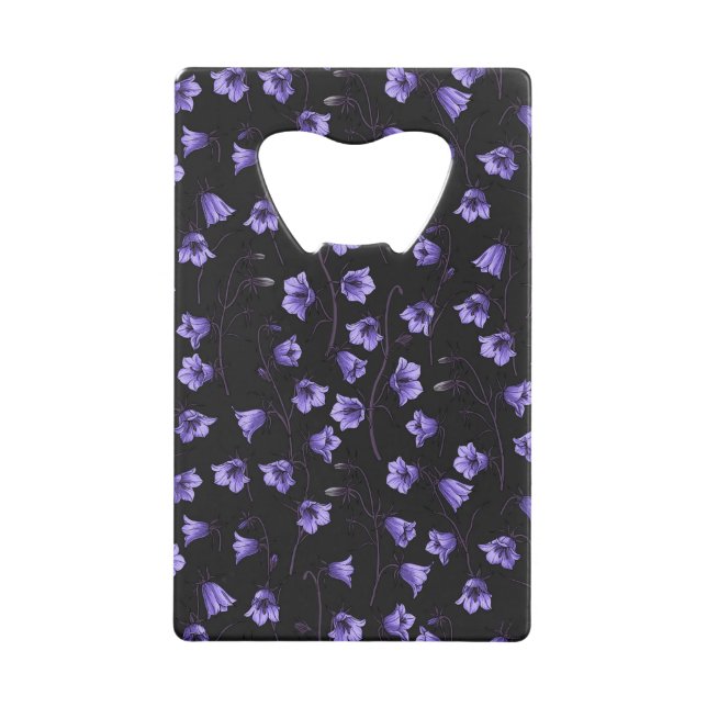 Cellules bleues de minuit, cloches, Bellflowers (Devant)