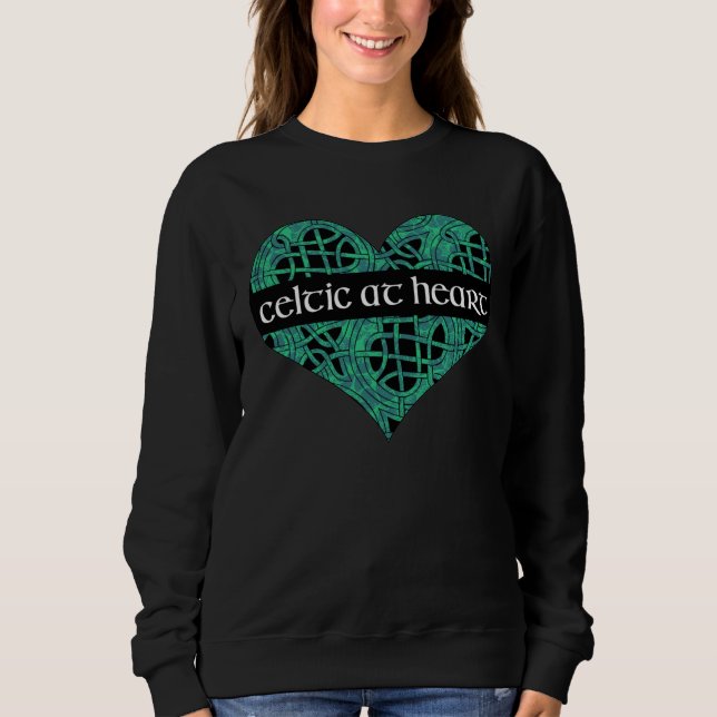 Celtic au sweatshirt de coeur (Devant)