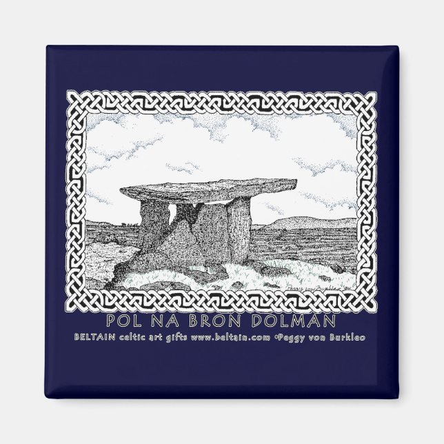 Celtic Magnet Celtic Dolman Design (Devant)