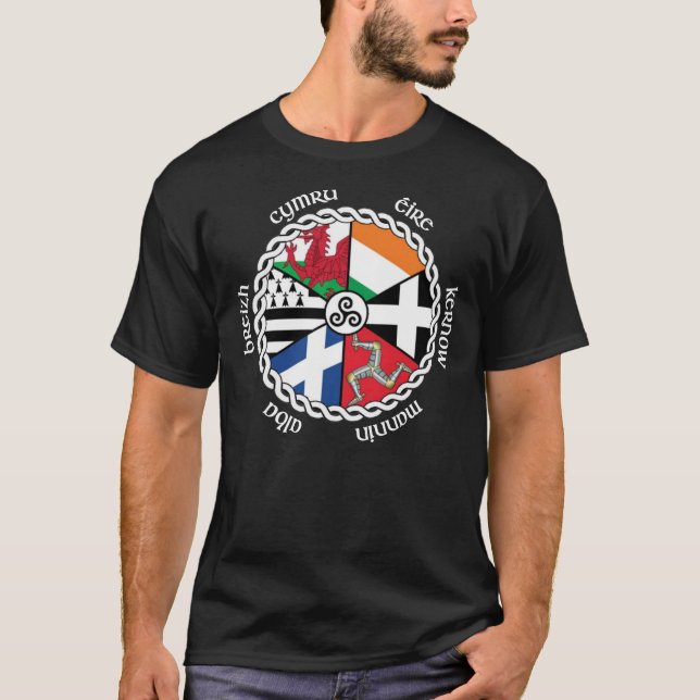 Celtic Nations Flags Essential T-Shirt (Devant)