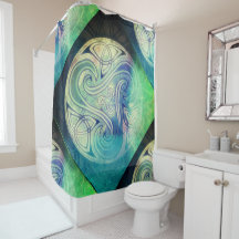 Celtic Triskele rideau