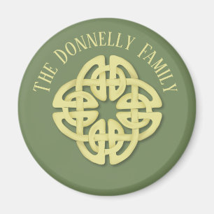 Celtique, aimant rond de 2¼ pouces