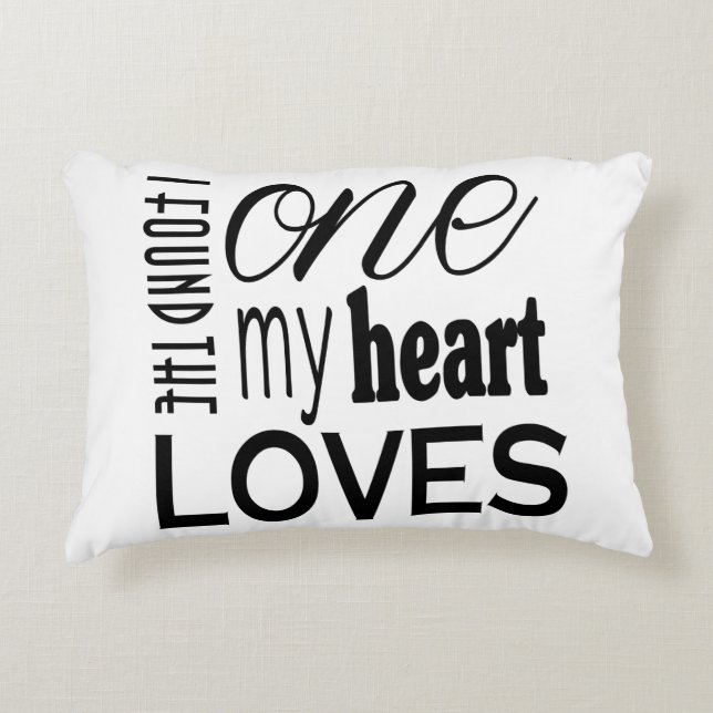 Celui mon coussin d'amours de coeur (Devant)