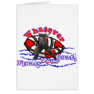 Celui qui flotte votre chèvre