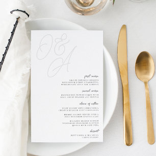 Cendre Mariage de monogramme de filigrane de scr