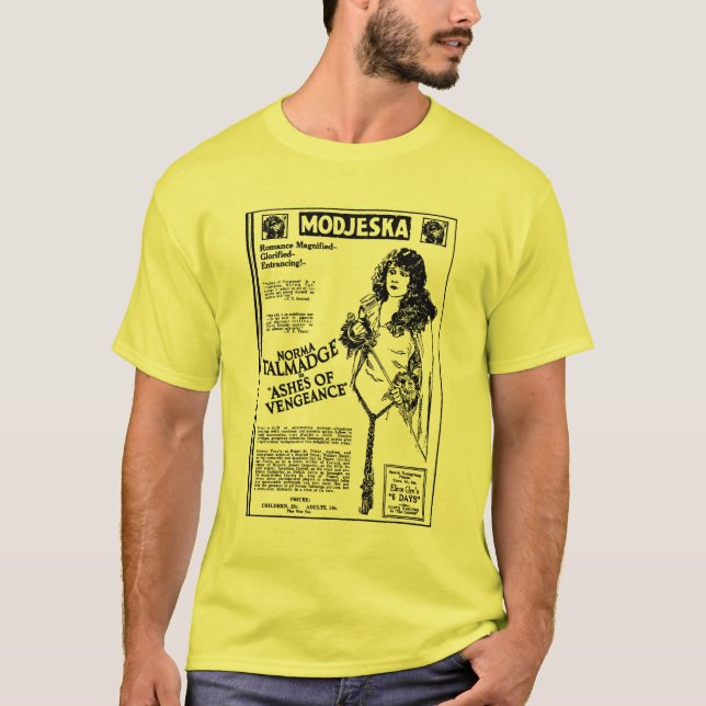 Cendres de Norma Talmadge de T-shirt de vengeance (Devant)