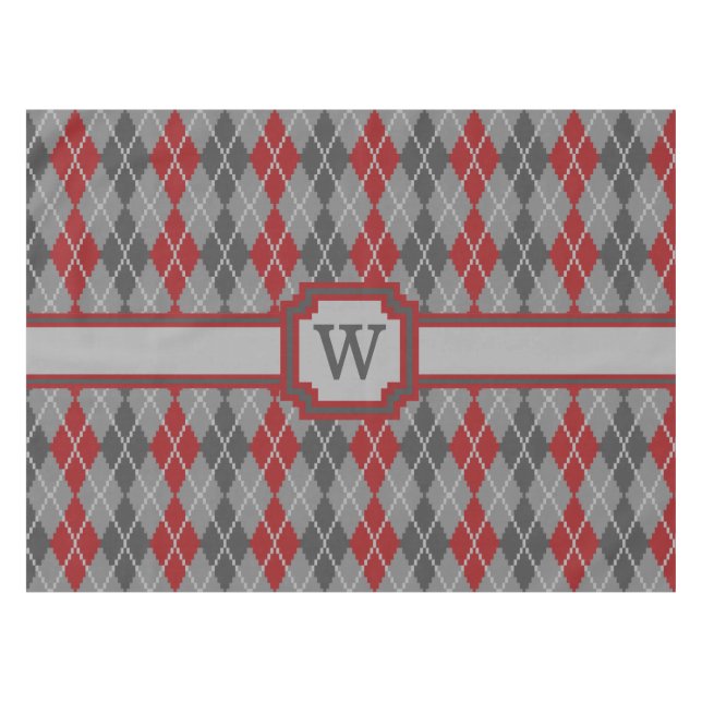 Cendres et membres Jacquard nappe (Devant (Horizontal))