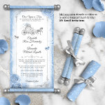 Cendrillon fée Mariage Scroll Invitations<br><div class="desc">REMARQUE : Ce produit n'est qu'une invitation sur papier. Il n'inclut pas les dosettes ou les rubans, qui peuvent être ajoutés séparément par vous pour le transformer en un véritable défilement. N’hésitez pas à m’envoyer un message si vous désirez des ressources supplémentaires pour les dosettes, les finitions ou les rubans...</div>