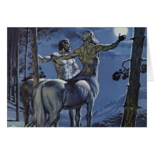Centaures (litho de couleur)
