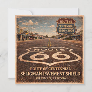 Centenaire de la Mother Road Chaussée de Seligman