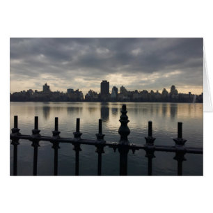 Central Park Réservoir New York City Skyline NYC
