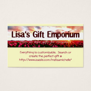 Centre commercial du cadeau de Lisa - carte de