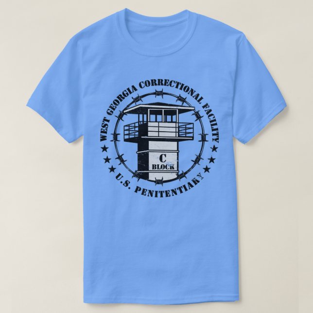 Centre correctionnel de Géorgie de l'Ouest TShirt (Design devant)