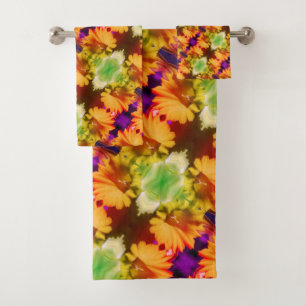 Centre de jonquilles jaunes Art floral Abstrait