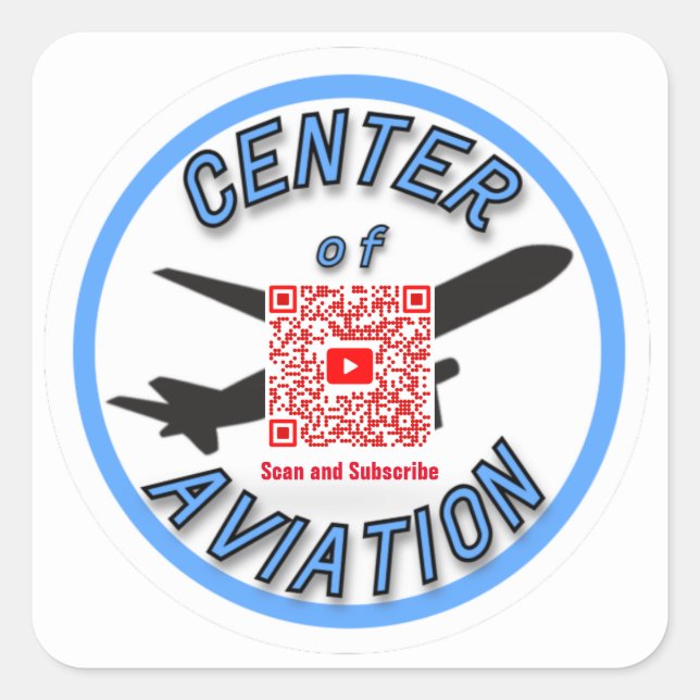 Centre de Stickers Aviation - YouTube Channel (Devant)