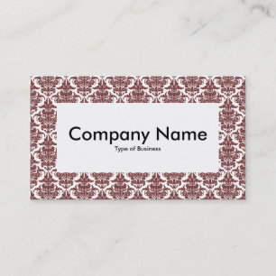 Centre Étiquette v4 - Dk Brown Damask