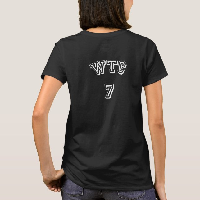 Centre mondial du commerce 7 t-shirt noir (Dos)