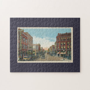 Centre-ville Bristol VA TN État St. Jigsaw Puzzle