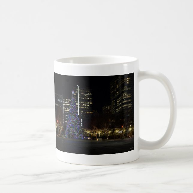Centre-ville de Dallas Christmas Coffee Mug (Droite)