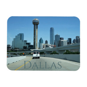 Centre-ville de Dallas Texas Magnet