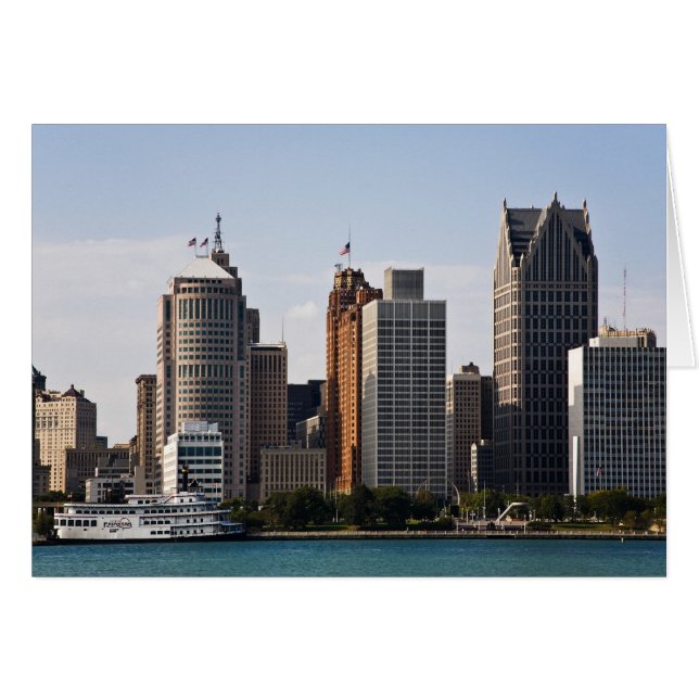 Centre-ville de Detroit (Devant horizontal)