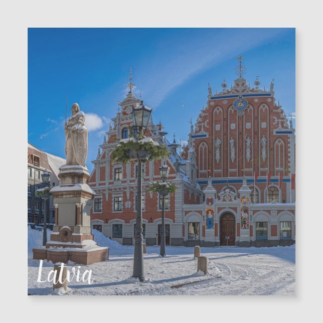 Centre-ville historique de Riga, Lettonie (Devant)