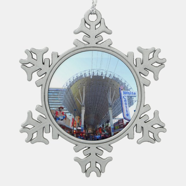 Centre-ville Las Vegas #1 Ornement de flocon de ne (Devant)