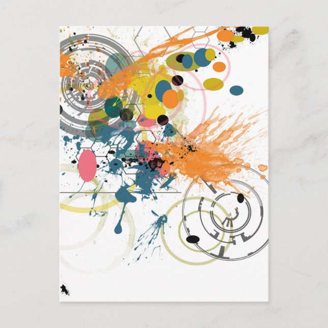 Centre-ville trois - Carte postale (Devant)