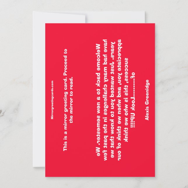 CEOFC1001 - Nous Vous Apprécions La Carte Note (Dos)