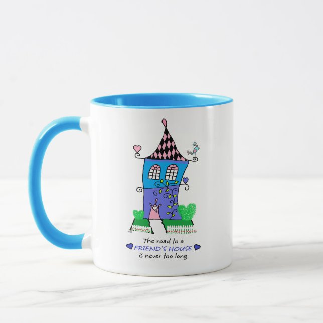 Ceramic Mug - Road to a Friend's House (Gauche)