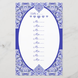 Céramique bleu dentelle de grèce