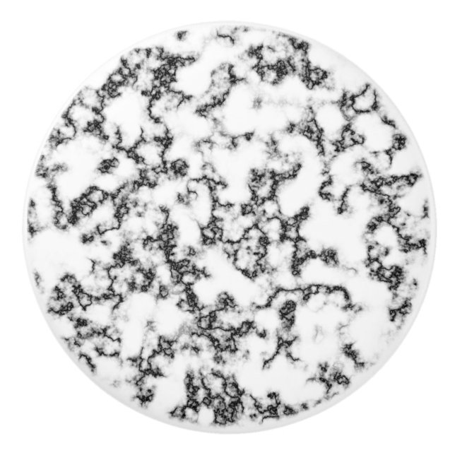 Céramique Bouton de porte ou de tiroir en marbre (Devant)