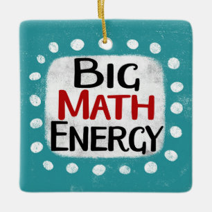 Céramique Gros ornement mathématique en énergie