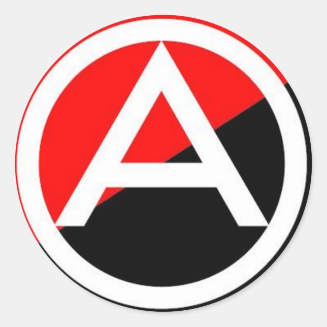 cercle-a 2 autocollants (Devant)