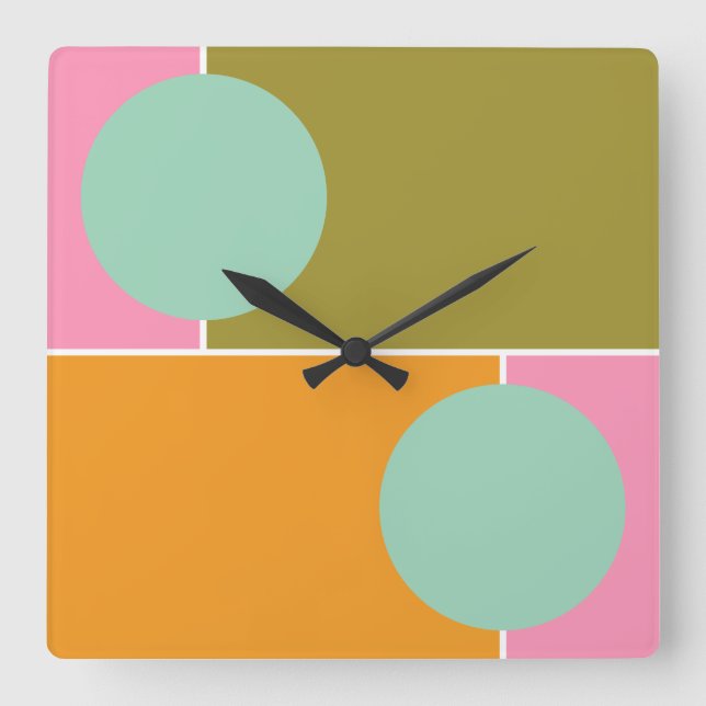 Cercle carré - Horloge de la joie! (Recto)